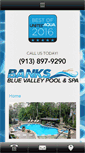 Mobile Screenshot of bluevalleyaquatech.com