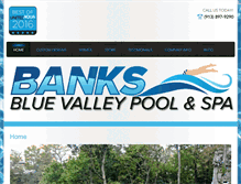 Tablet Screenshot of bluevalleyaquatech.com